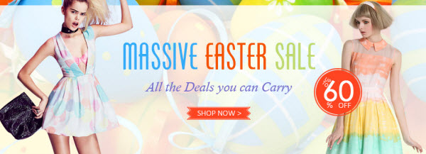 Sammydress 2014 Easter Deals