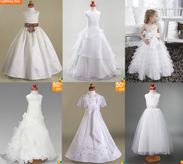 First Communion Dresses on Sale at Lightinthebox.com