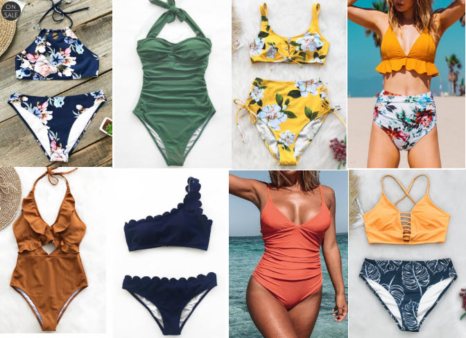 Cupshe swimwear and bathing suits